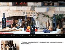 Tablet Screenshot of macauleyvineyard.com